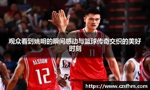 观众看到姚明的瞬间感动与篮球传奇交织的美好时刻