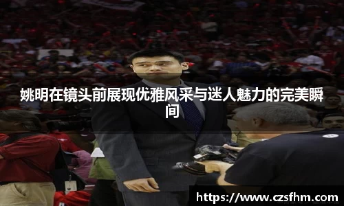 姚明在镜头前展现优雅风采与迷人魅力的完美瞬间